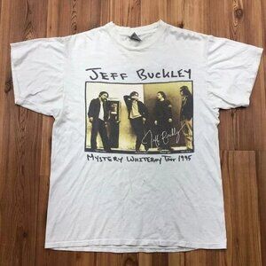 Jeff Buckley Music Tour Basic White Unisex T-shirt